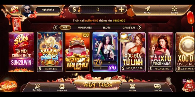 Danh mục game có nhiều trò hot hit trên thị trường