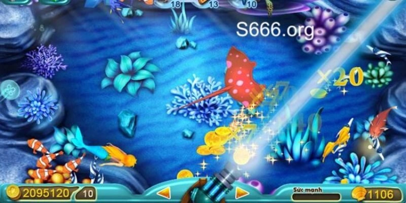 Tổng Hợp Các Loại Súng Bắn Cá Phổ Biến Nhất Tại Sunwin 3 Luôn quan sát mục tiêu để canh thời điểm tung đòn