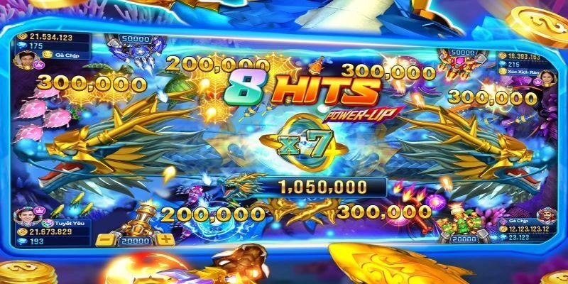 Bắn cá thần rồng - Mô phỏng hành trình khám phá đại dương 