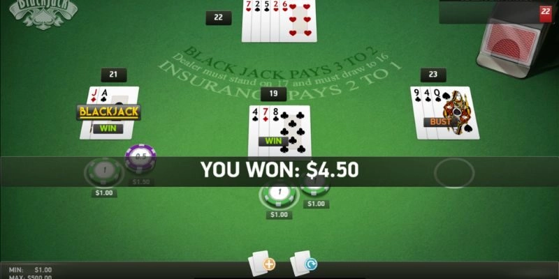 Cách đánh bài Blackjack hiệu quả cho người mới bắt đầu 